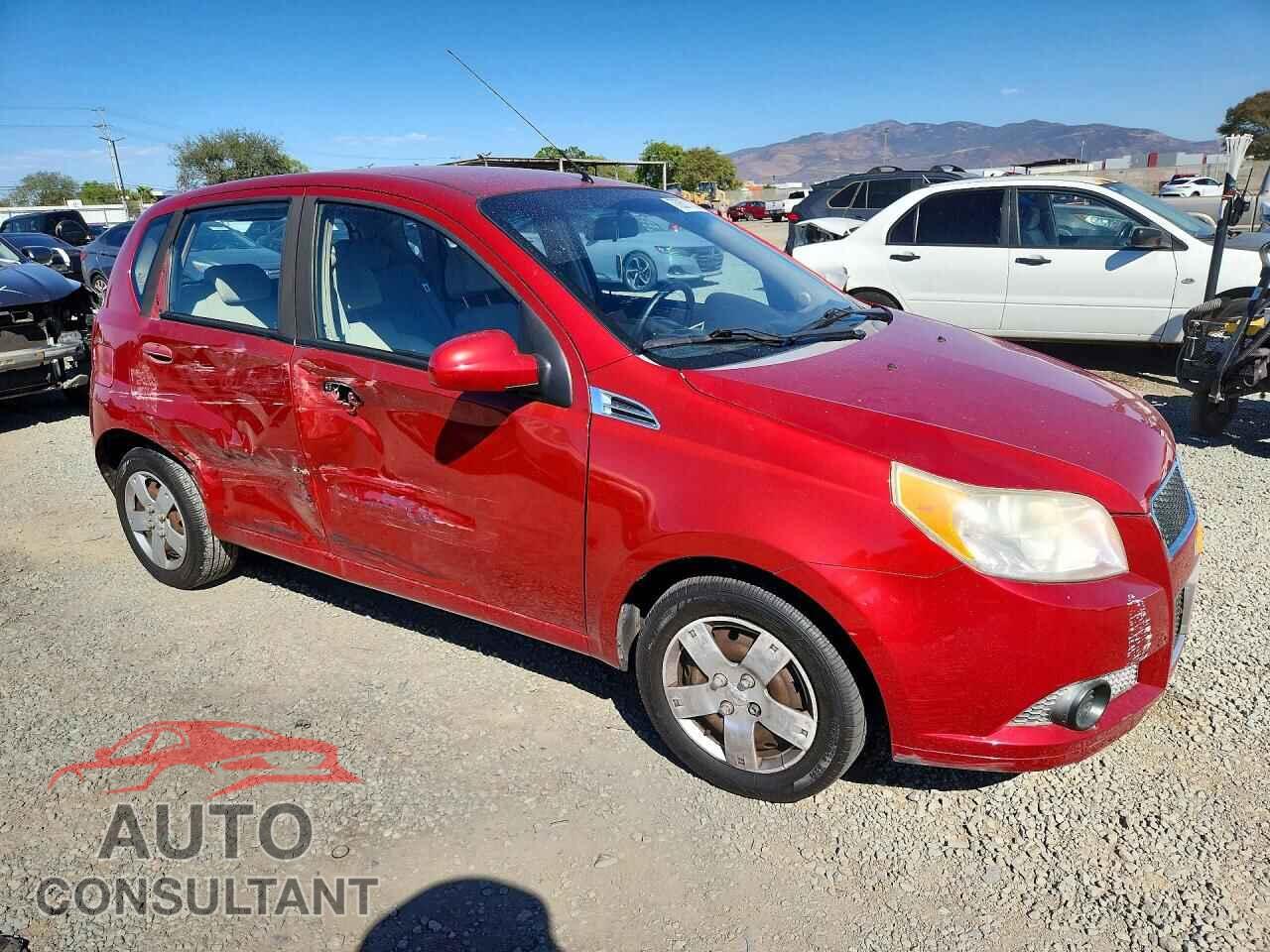 CHEVROLET AVEO 2011 - KL1TD6DE8BB154853