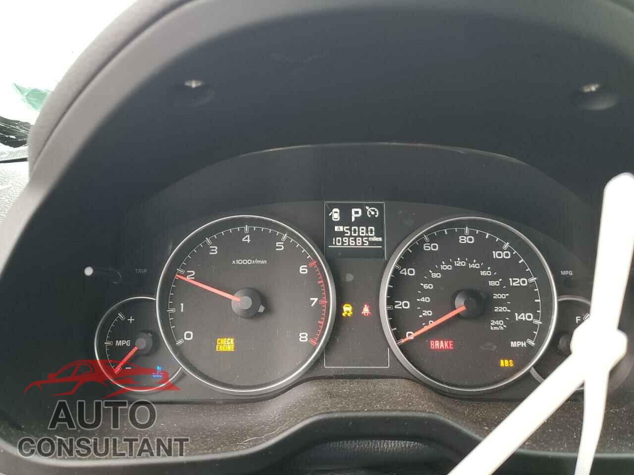 SUBARU OUTBACK 2014 - 4S4BRCCC3E3239260