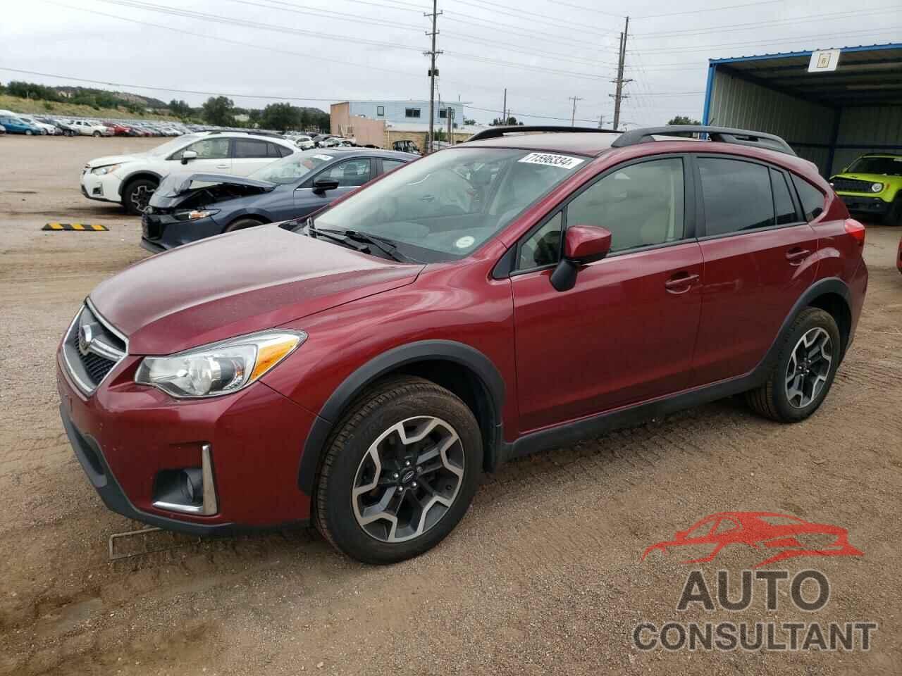 SUBARU CROSSTREK 2016 - JF2GPABC0G8342472