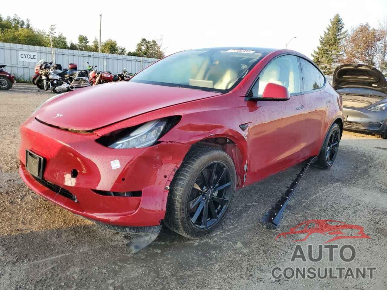 TESLA MODEL Y 2021 - 5YJYGAEE4MF247196