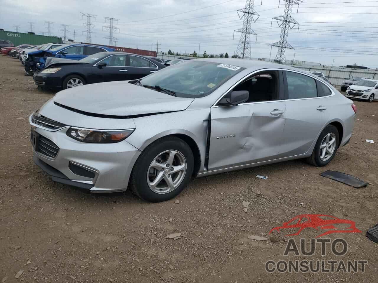 CHEVROLET MALIBU 2017 - 1G1ZB5ST1HF187255