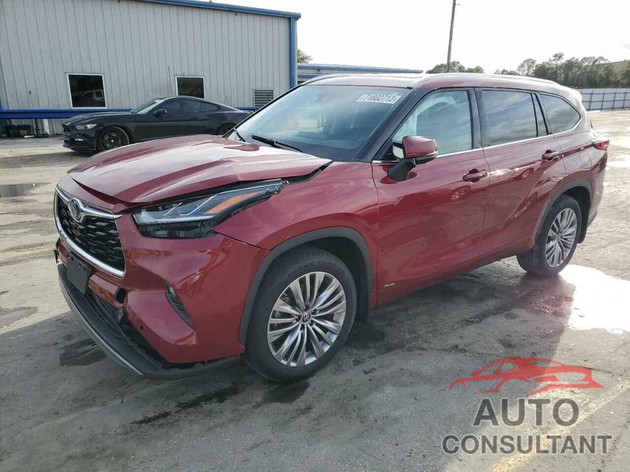 TOYOTA HIGHLANDER 2022 - 5TDEBRCH6NS092354