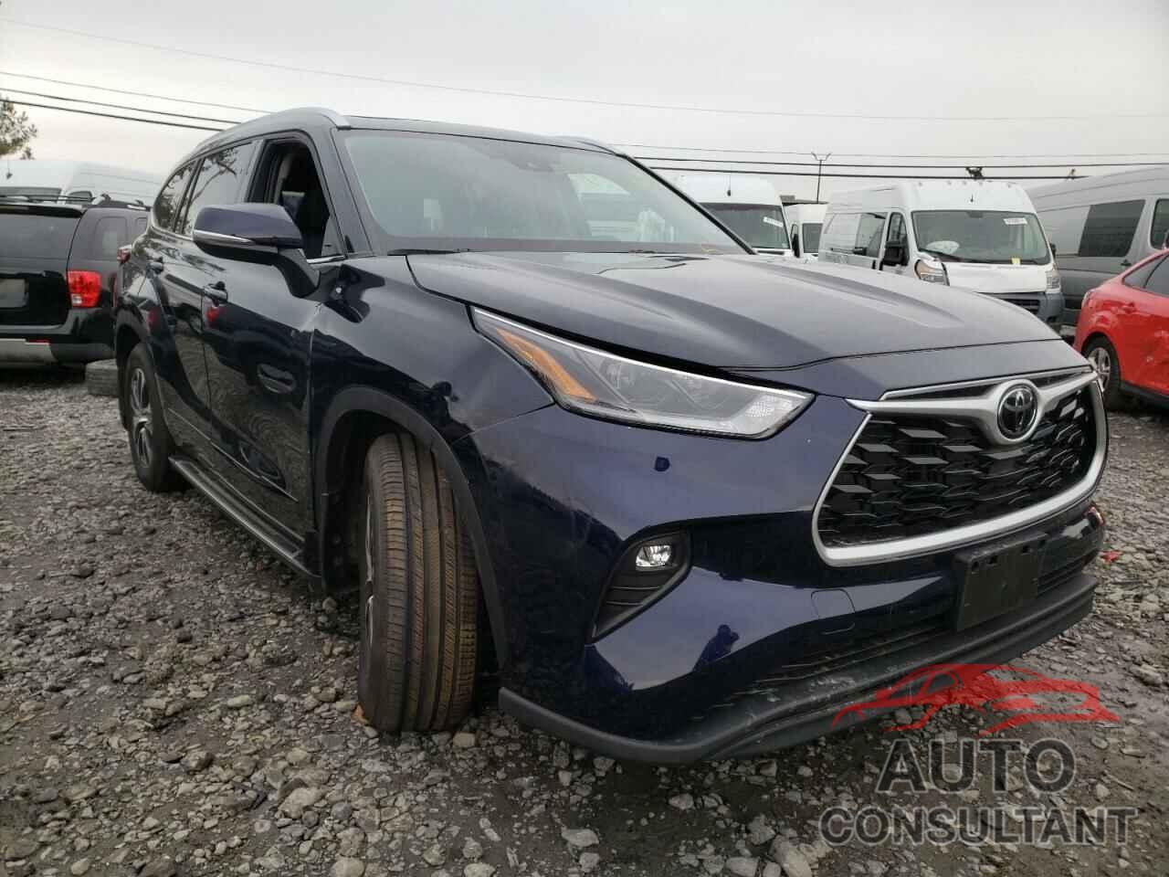 TOYOTA HIGHLANDER 2021 - 5TDGZRBH4MS538439