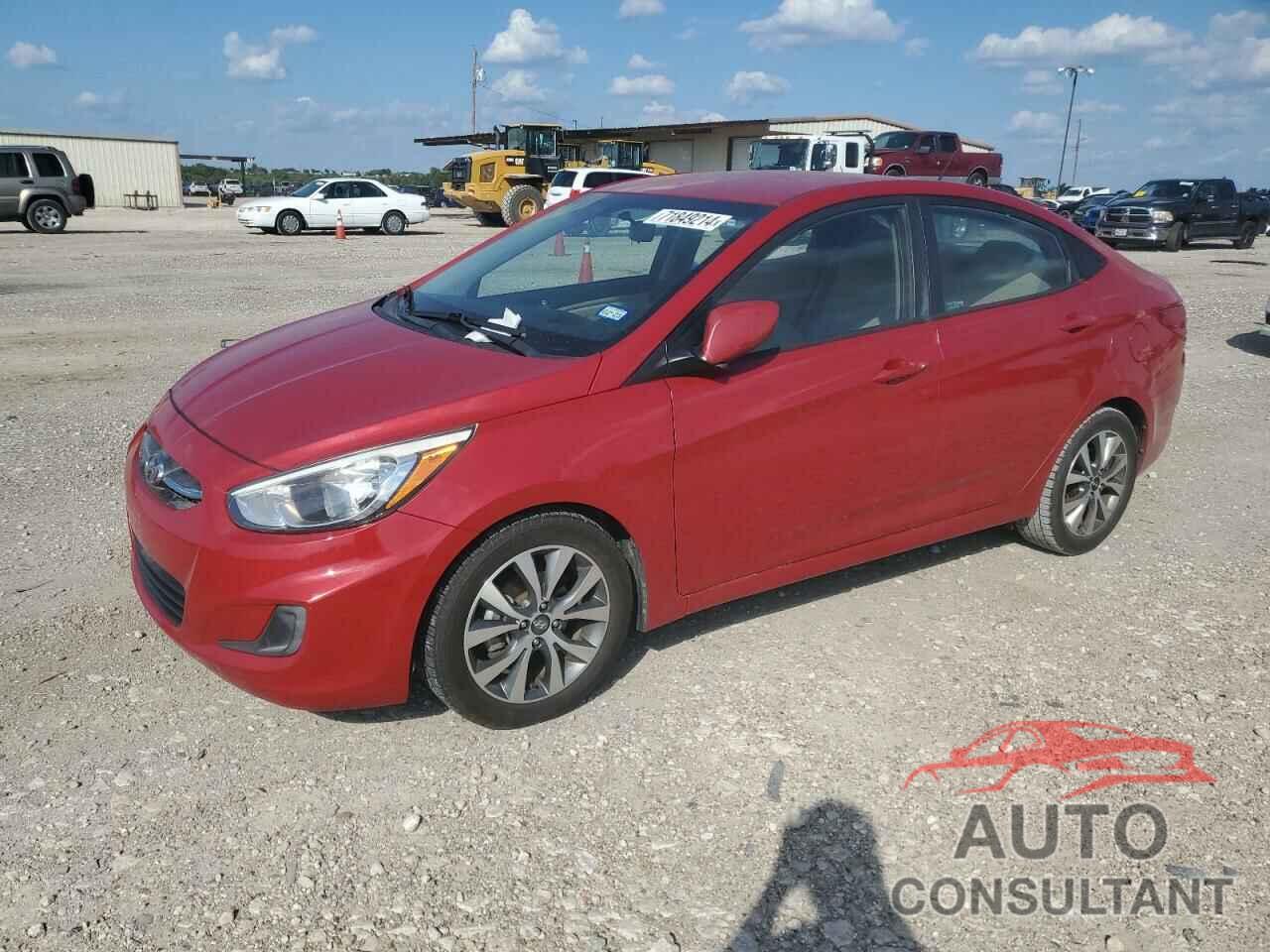 HYUNDAI ACCENT 2017 - KMHCT4AE2HU234503