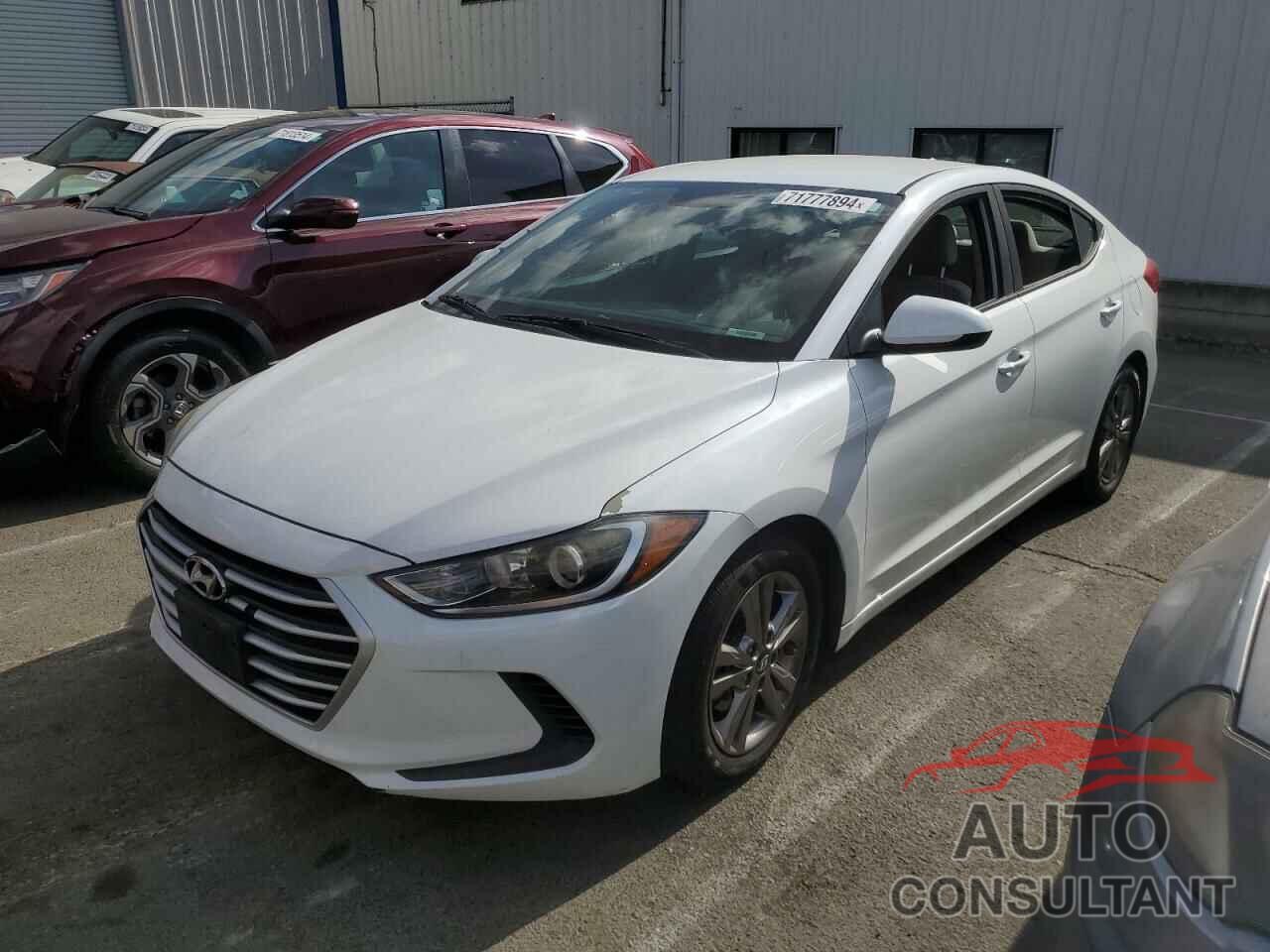 HYUNDAI ELANTRA 2017 - 5NPD84LF9HH040772