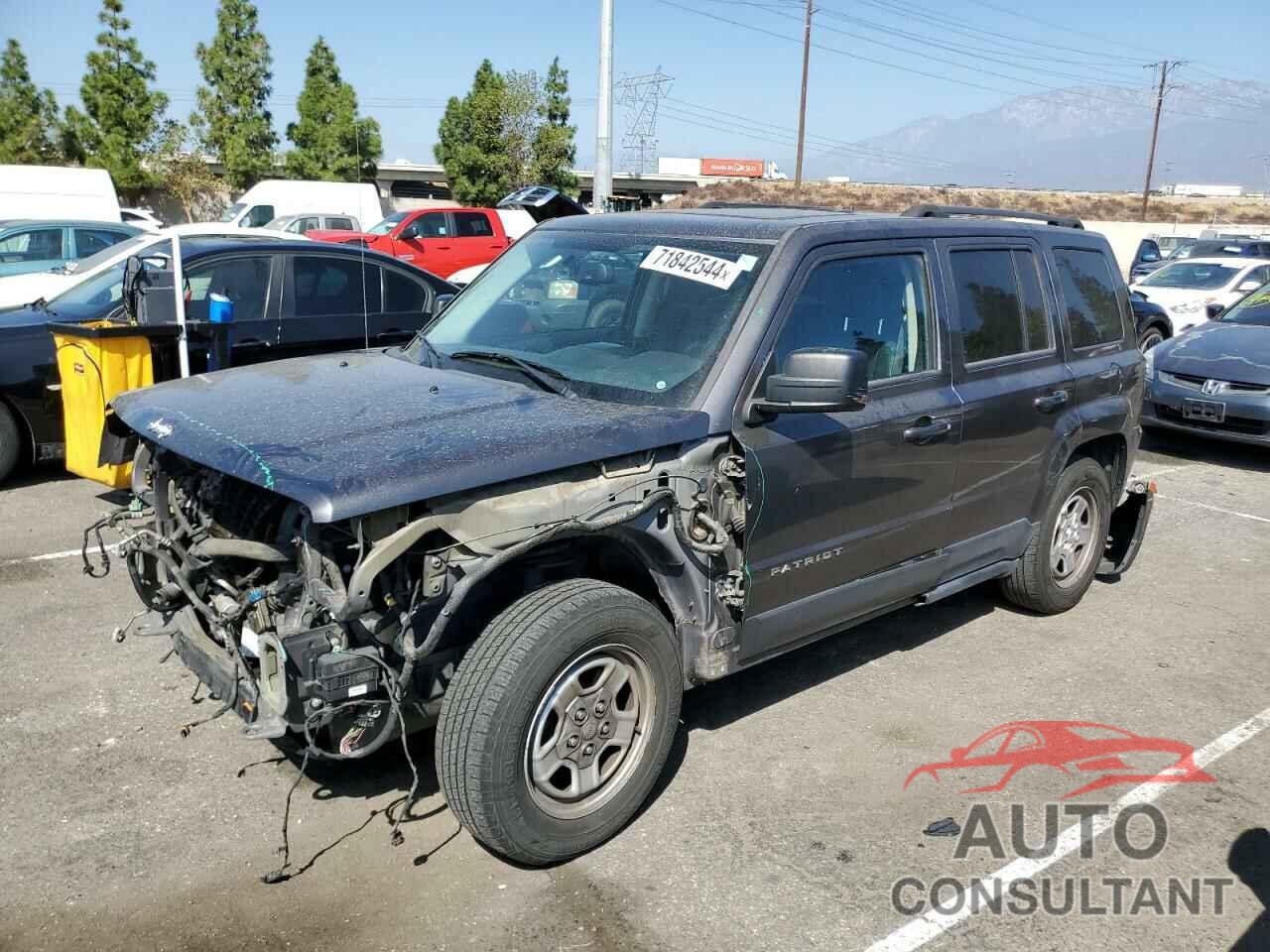 JEEP PATRIOT 2016 - 1C4NJPBBXGD643047
