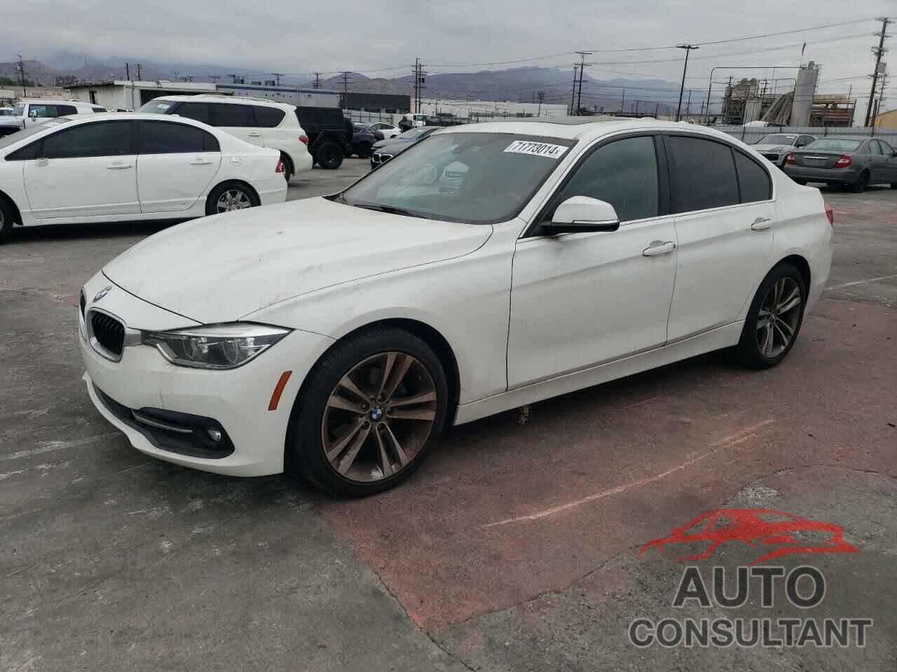 BMW 3 SERIES 2018 - WBA8B9G57JNU57523
