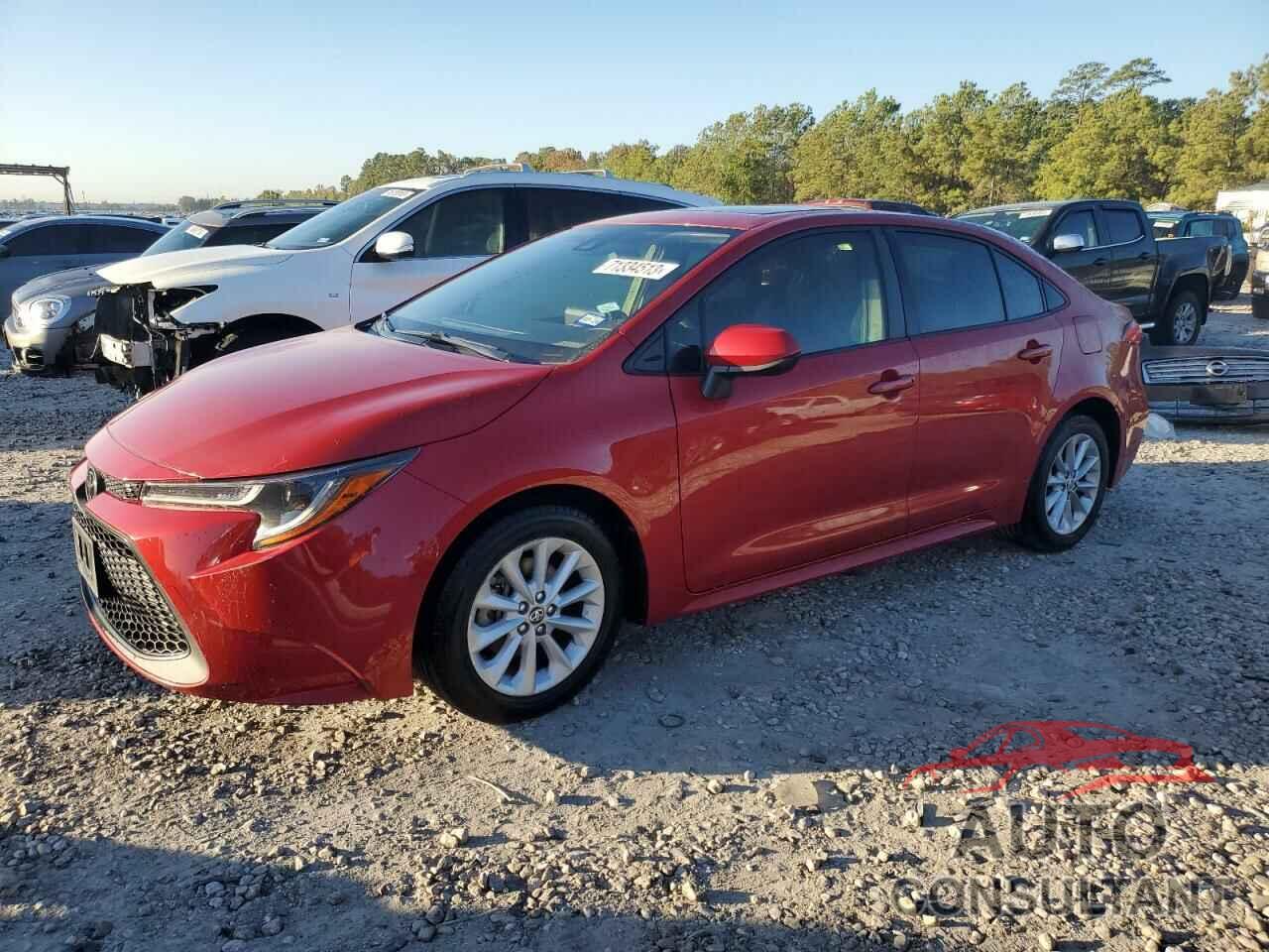 TOYOTA COROLLA 2020 - JTDHPRAE6LJ012729