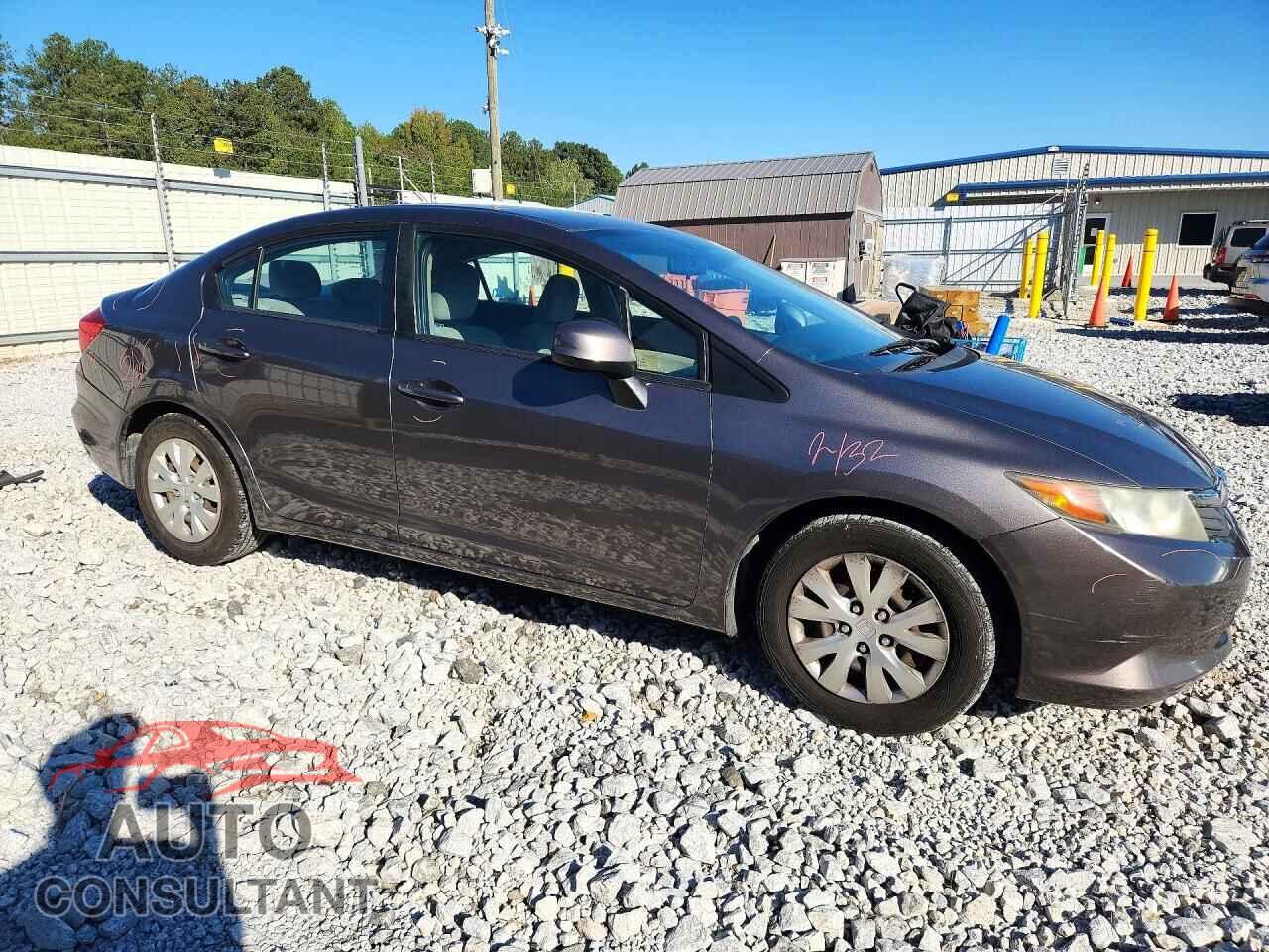 HONDA CIVIC 2012 - 19XFB2F55CE070642