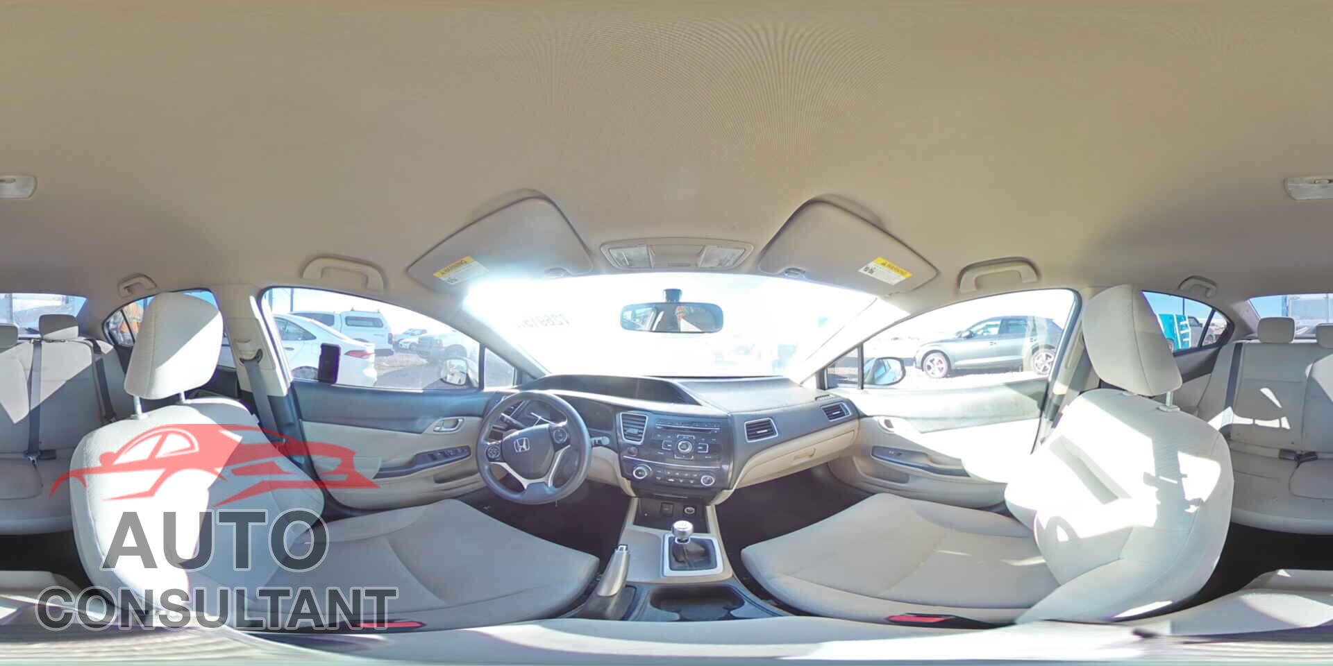HONDA CIVIC 2013 - 19XFB2E53DE058587