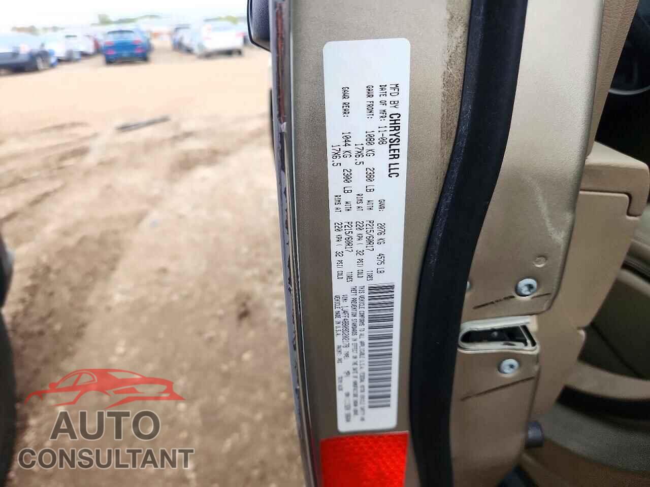 JEEP PATRIOT 2009 - 1J4FF48B09D202178