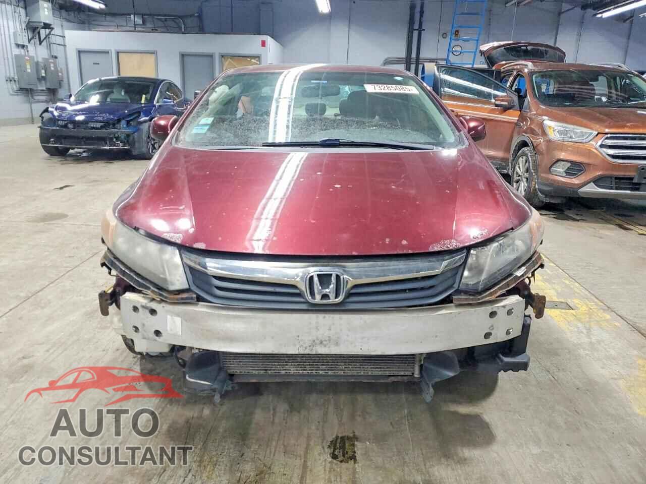 HONDA CIVIC 2012 - 19XFB2F86CE022402