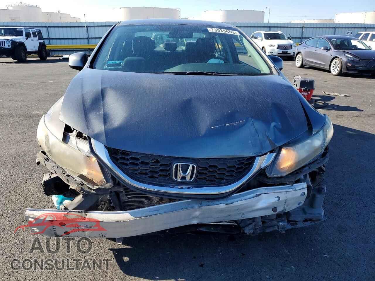 HONDA CIVIC 2013 - 2HGFB2F59DH541733