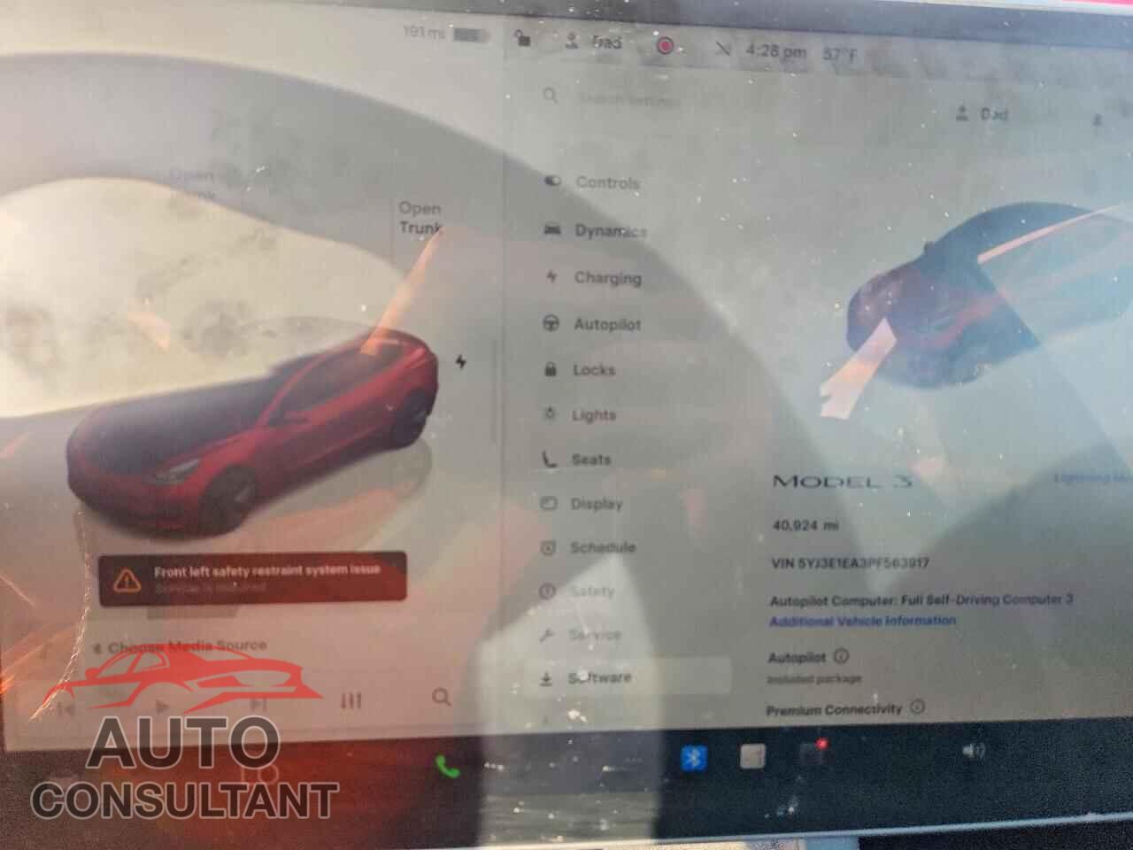 TESLA MODEL 3 2023 - 5YJ3E1EA3PF563917