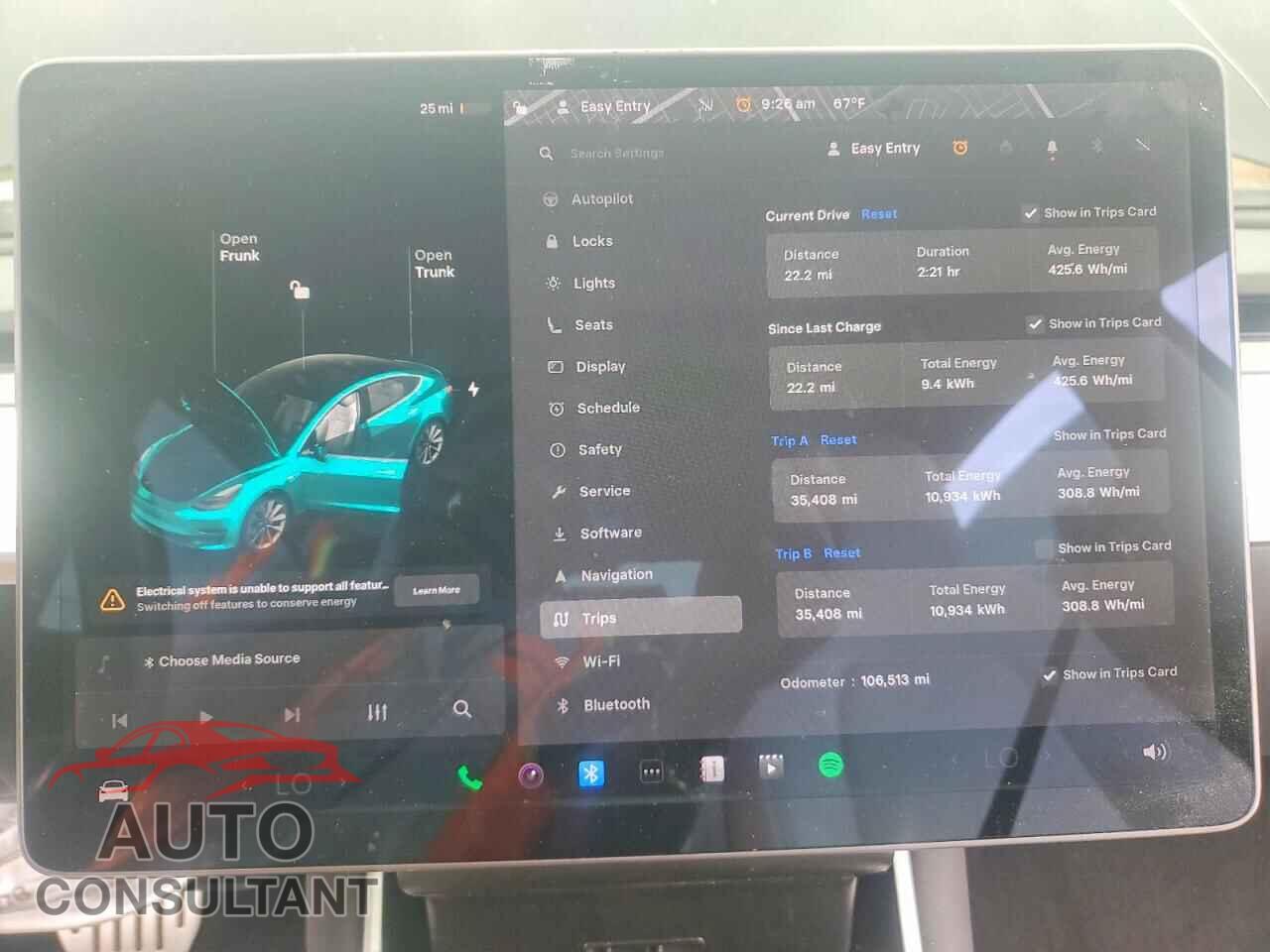 TESLA MODEL 3 2018 - 5YJ3E1EB2JF078717