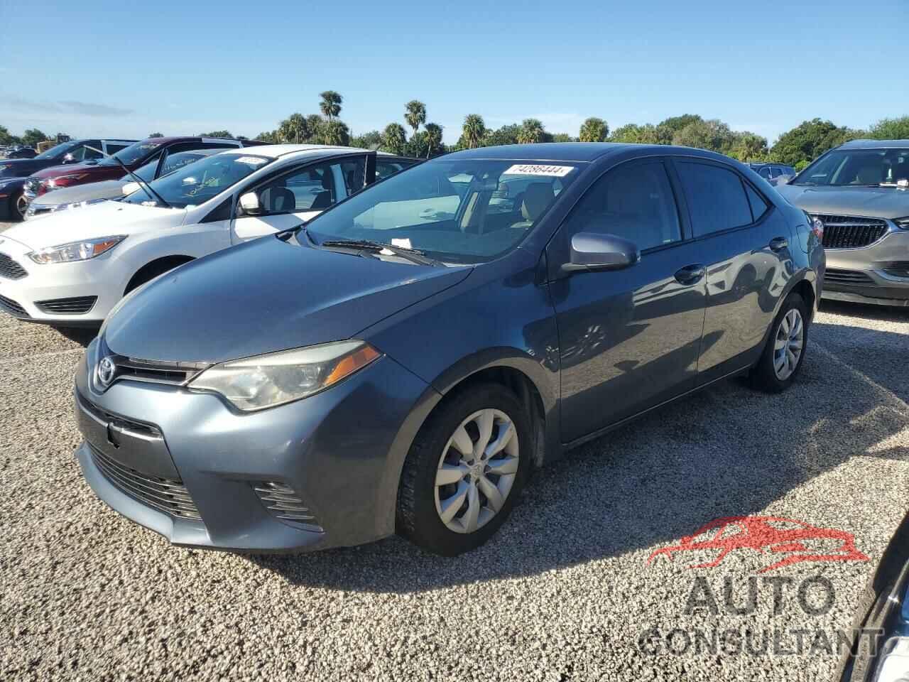 TOYOTA COROLLA 2016 - 2T1BURHE7GC504854