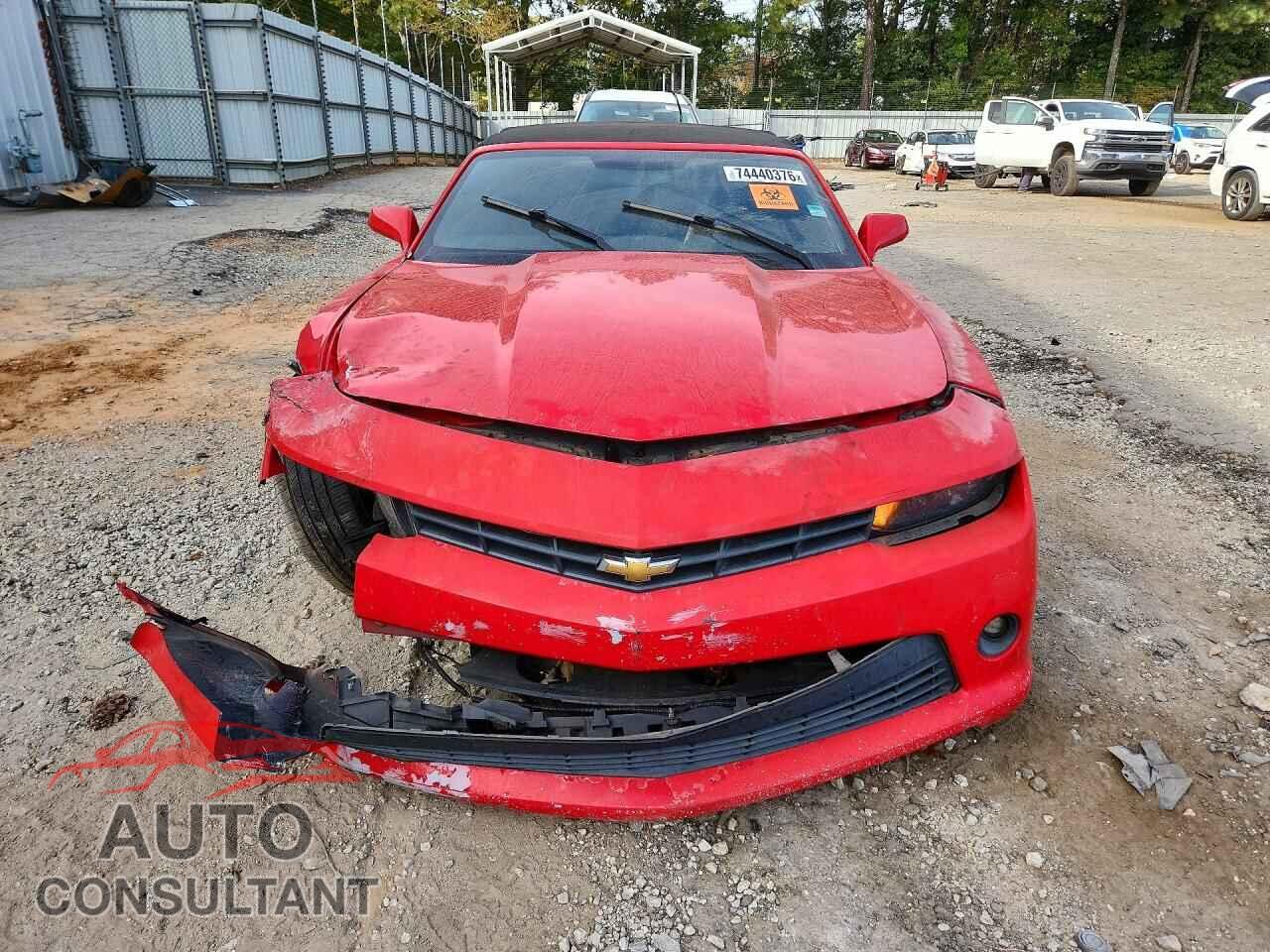 CHEVROLET CAMARO 2015 - 2G1FD3D30F9164649