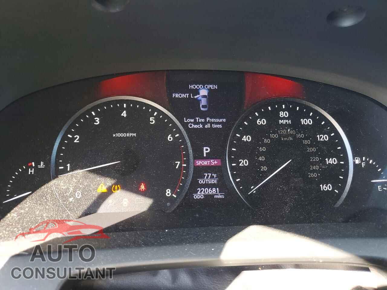 LEXUS LS460 2013 - JTHDL1EF8D5006003
