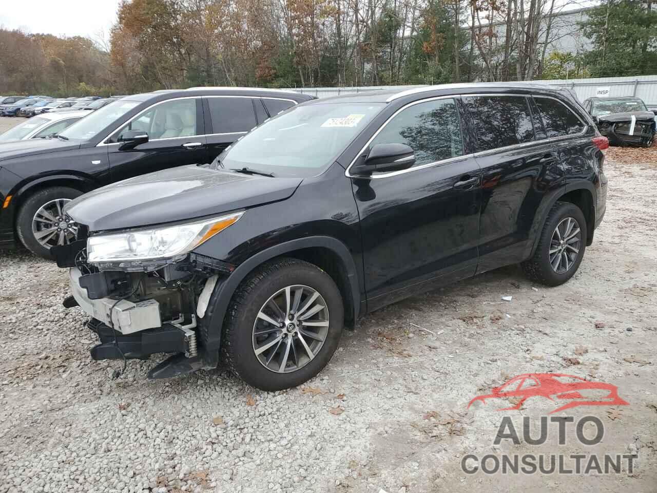 TOYOTA HIGHLANDER 2018 - 5TDJZRFH3JS549668