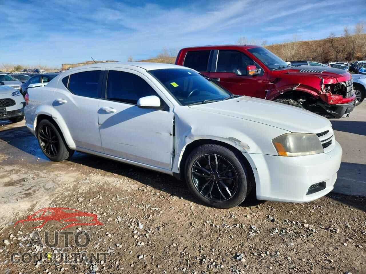 DODGE AVENGER 2013 - 1C3CDZCB6DN633876