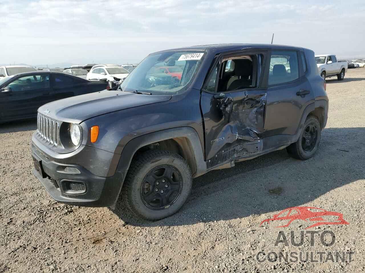 JEEP RENEGADE 2016 - ZACCJBAW1GPD20456