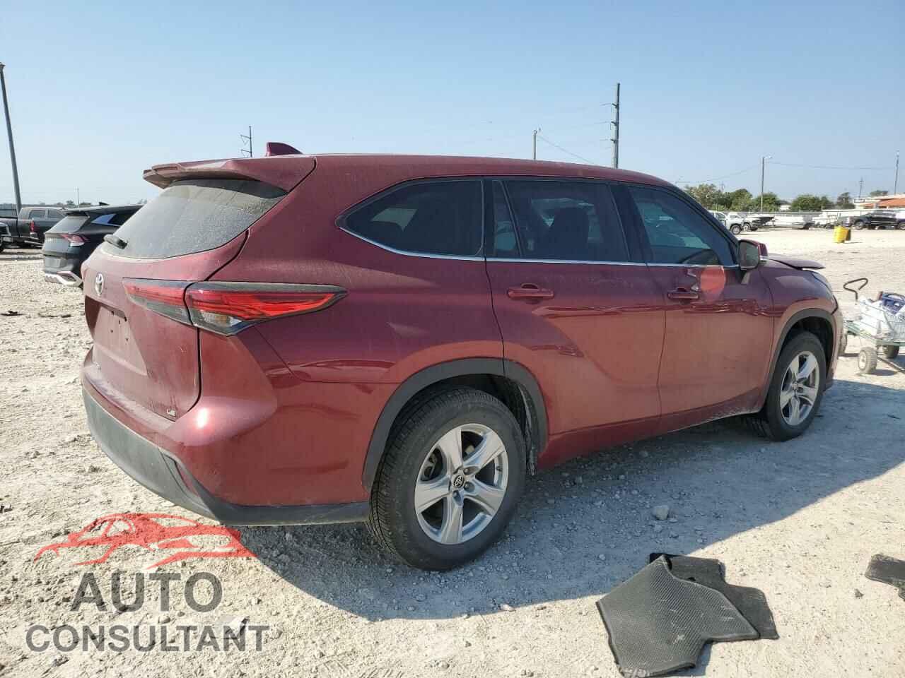 TOYOTA HIGHLANDER 2021 - 5TDZZRAH6MS086794