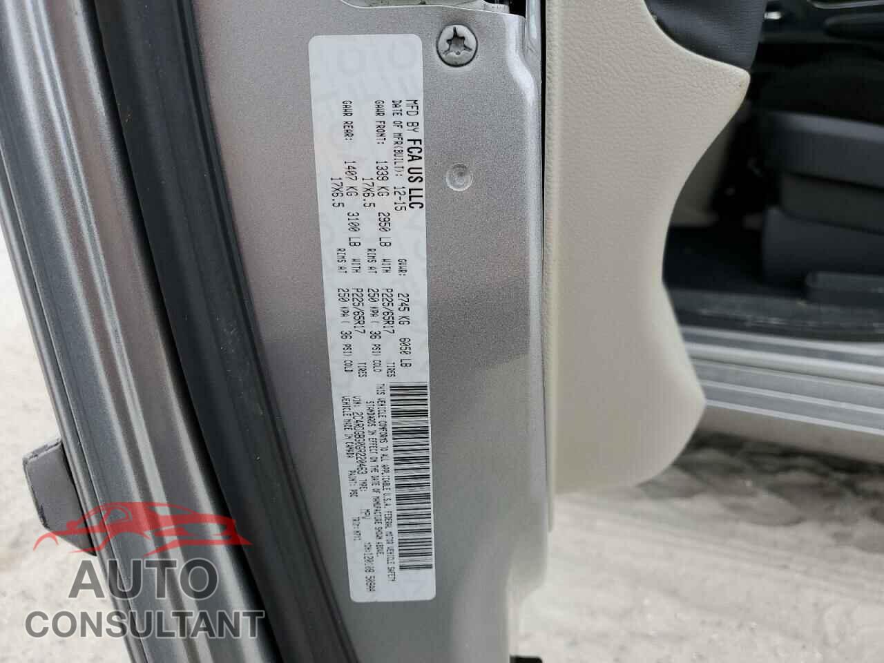 DODGE CARAVAN 2016 - 2C4RDGBG0GR220463