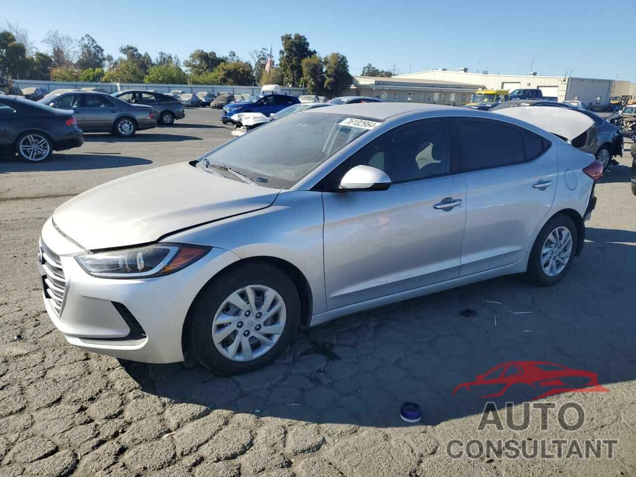 HYUNDAI ELANTRA 2017 - KMHD74LF5HU082053