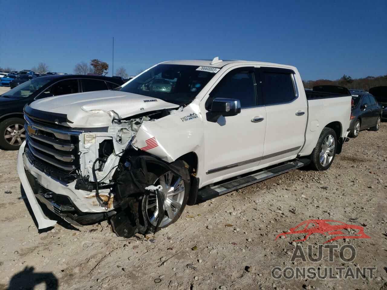 CHEVROLET SILVERADO 2022 - 3GCUDJET4NG676985