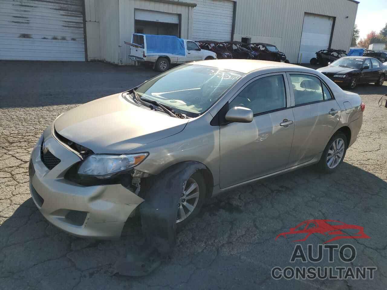 TOYOTA COROLLA 2009 - 1NXBU40E89Z008946