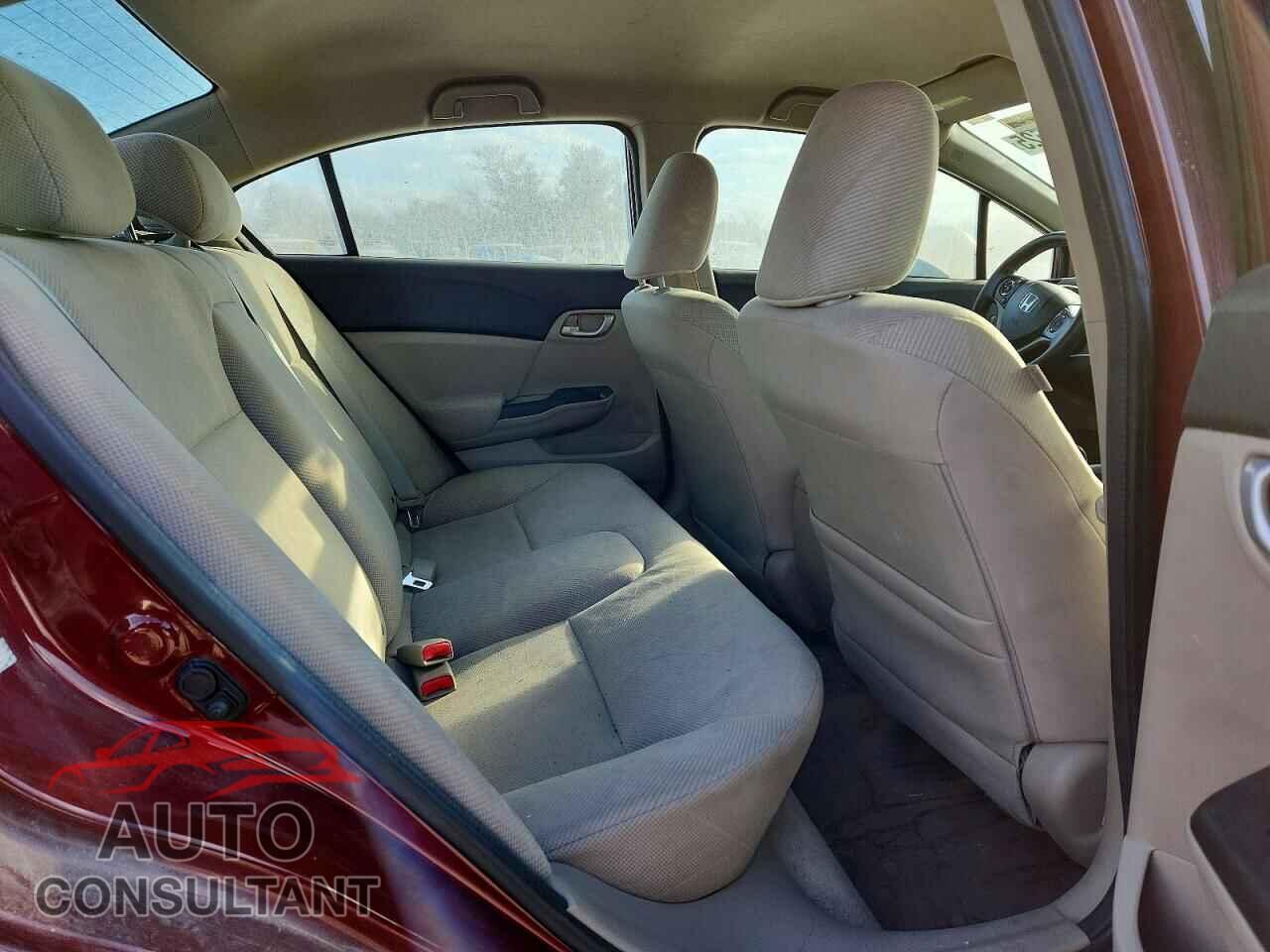 HONDA CIVIC 2012 - 2HGFB2F52CH596393