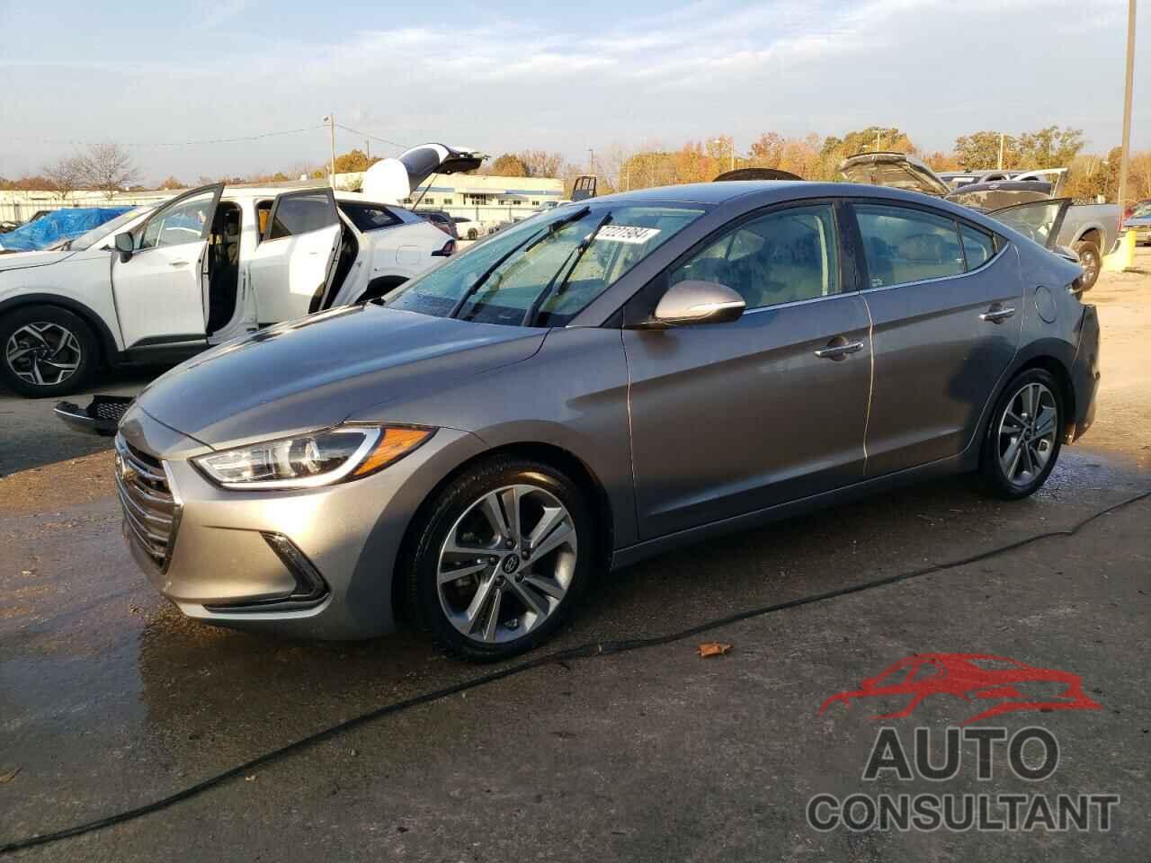 HYUNDAI ELANTRA 2017 - KMHD84LF7HU264396