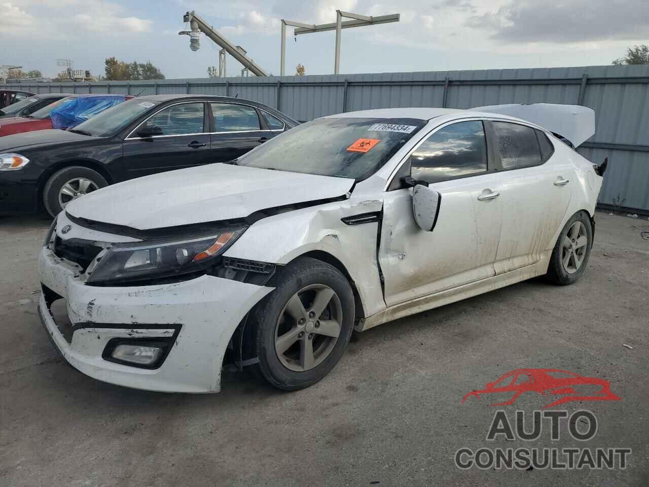 KIA OPTIMA 2015 - KNAGM4A71F5598582