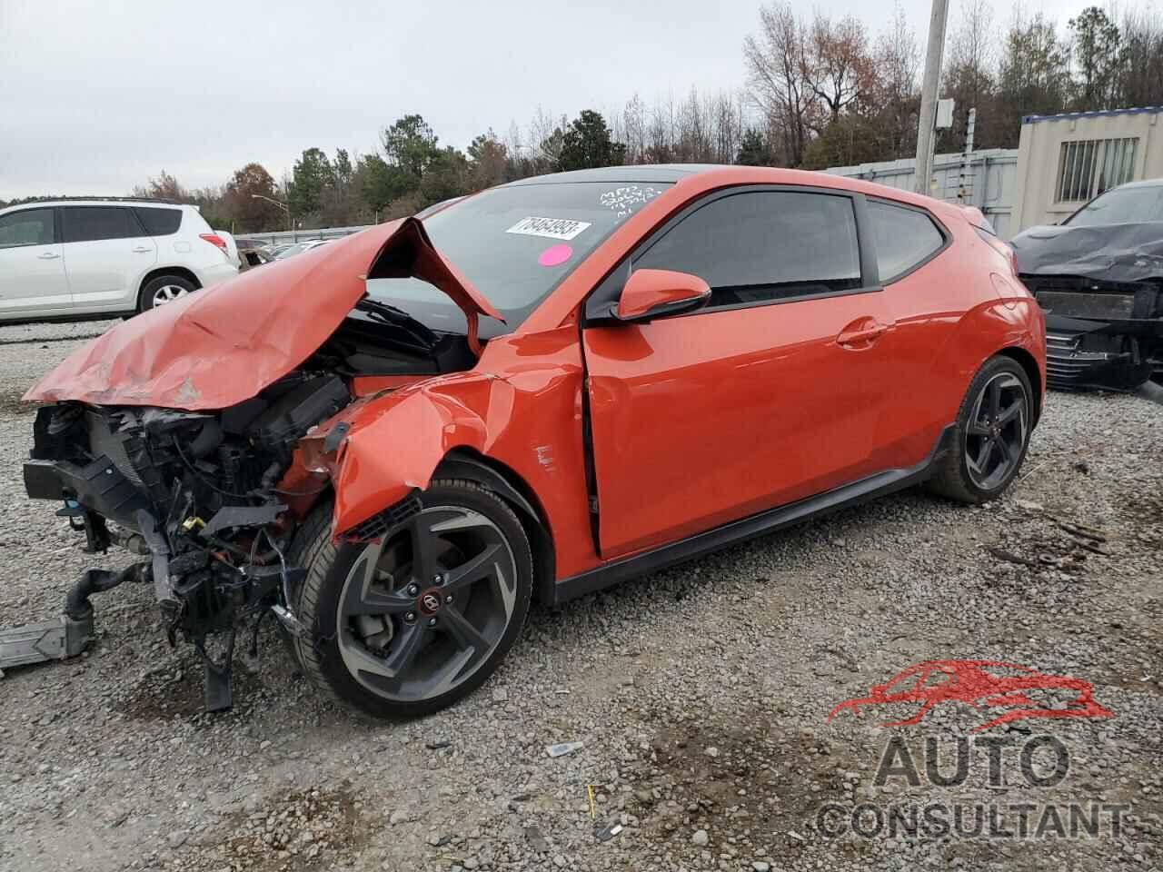 HYUNDAI VELOSTER 2019 - KMHTH6ABXKU013547