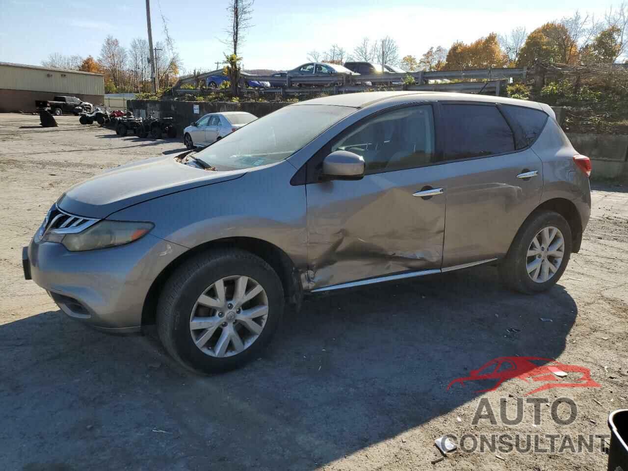 NISSAN MURANO 2012 - JN8AZ1MW7CW200202