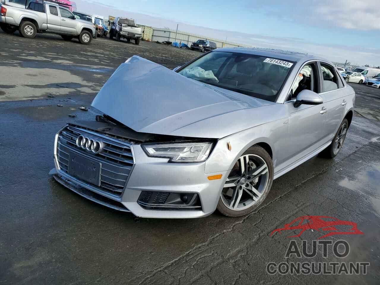 AUDI A4 2017 - WAUFNAF44HN063108