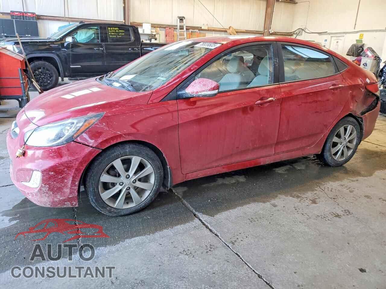HYUNDAI ACCENT 2014 - KMHCU4AE3EU746764