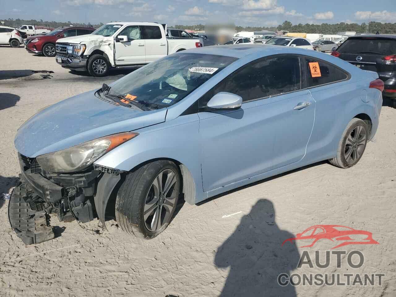 HYUNDAI ELANTRA 2013 - KMHDH6AE9DU005571