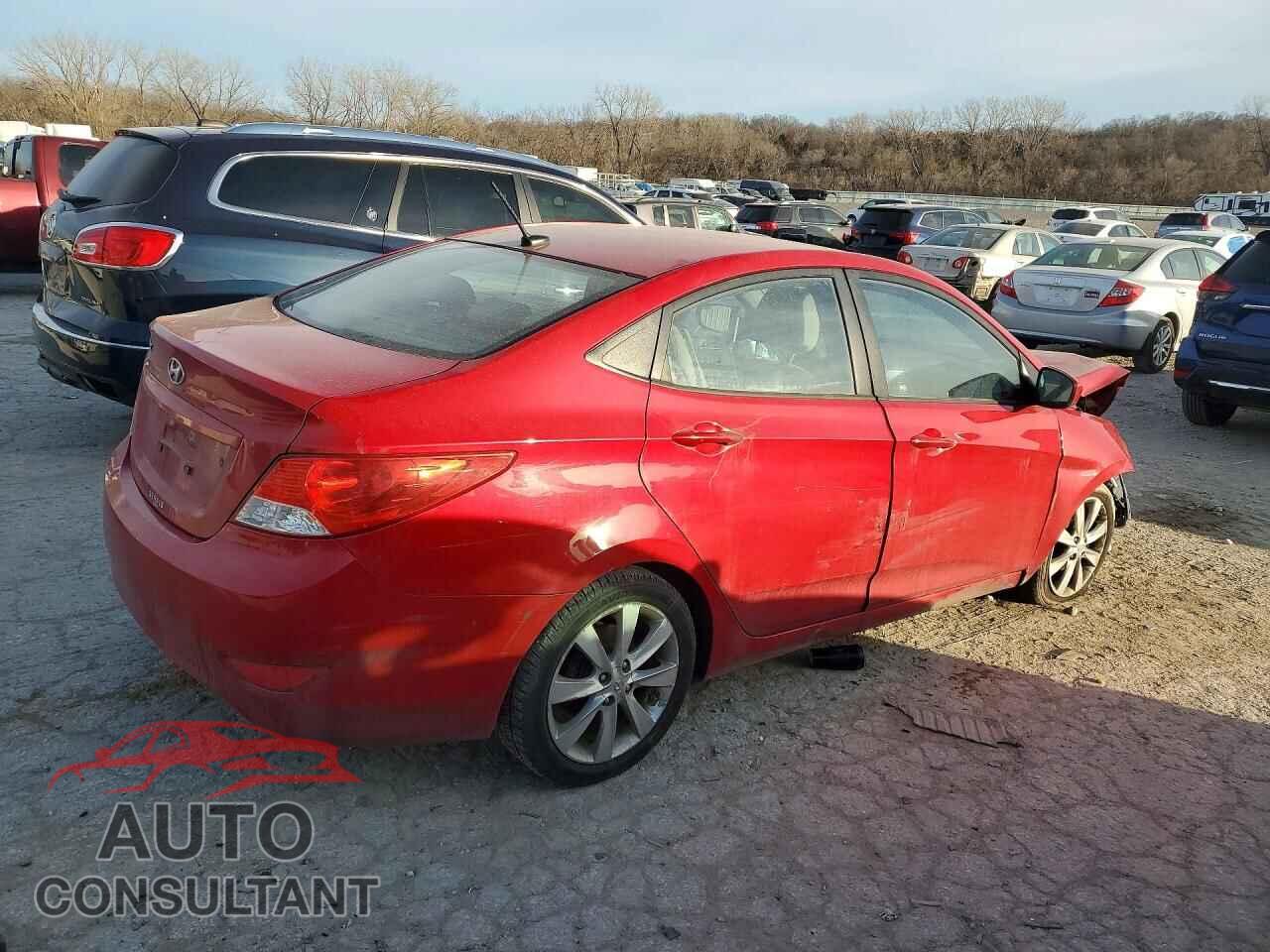HYUNDAI ACCENT 2012 - KMHCU4AE1CU247510
