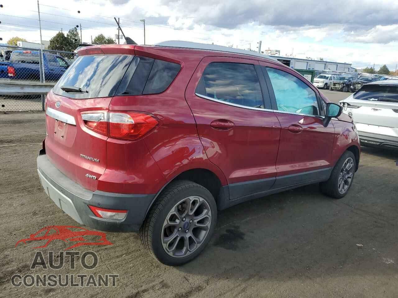 FORD ECOSPORT 2021 - MAJ6S3KL2MC406630