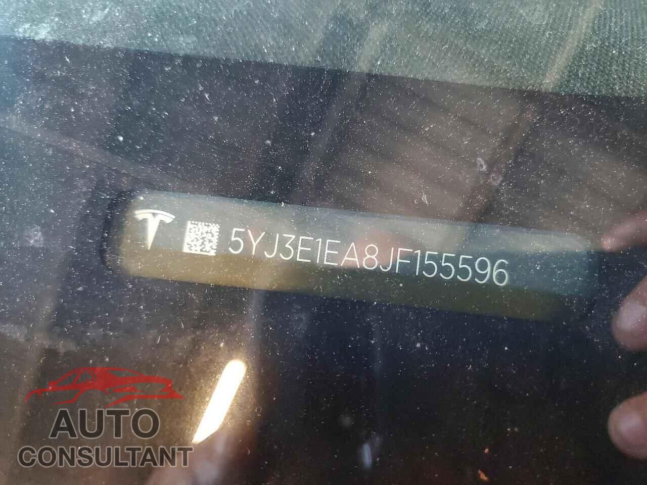 TESLA MODEL 3 2018 - 5YJ3E1EA8JF155596