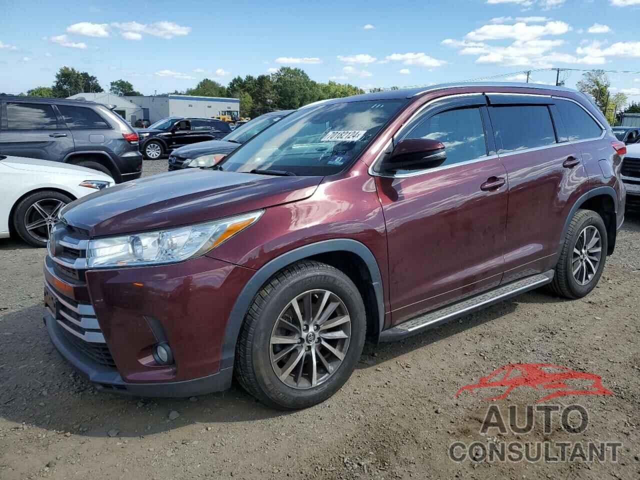 TOYOTA HIGHLANDER 2017 - 5TDJZRFH5HS358523