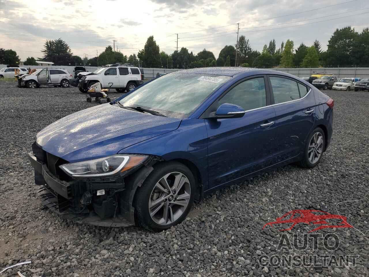 HYUNDAI ELANTRA 2017 - 5NPD84LF7HH056033