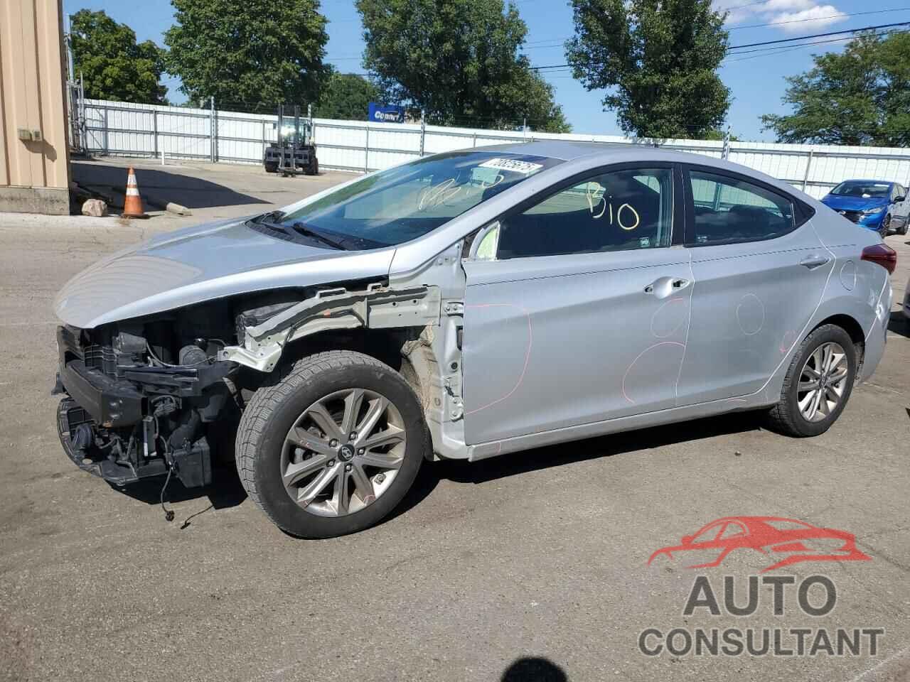 HYUNDAI ELANTRA 2015 - KMHDH4AE2FU236271