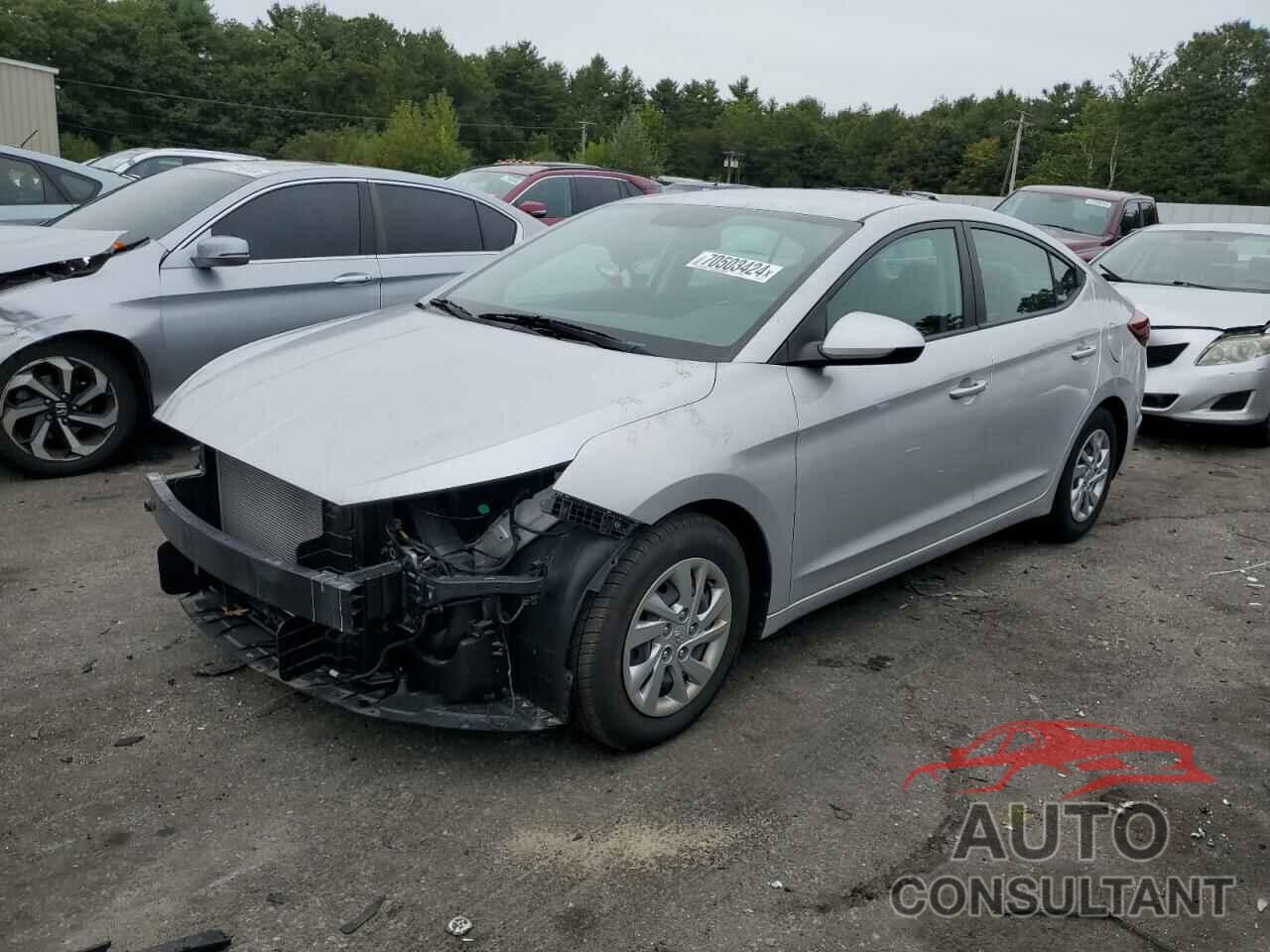 HYUNDAI ELANTRA 2019 - KMHD74LF3KU888142