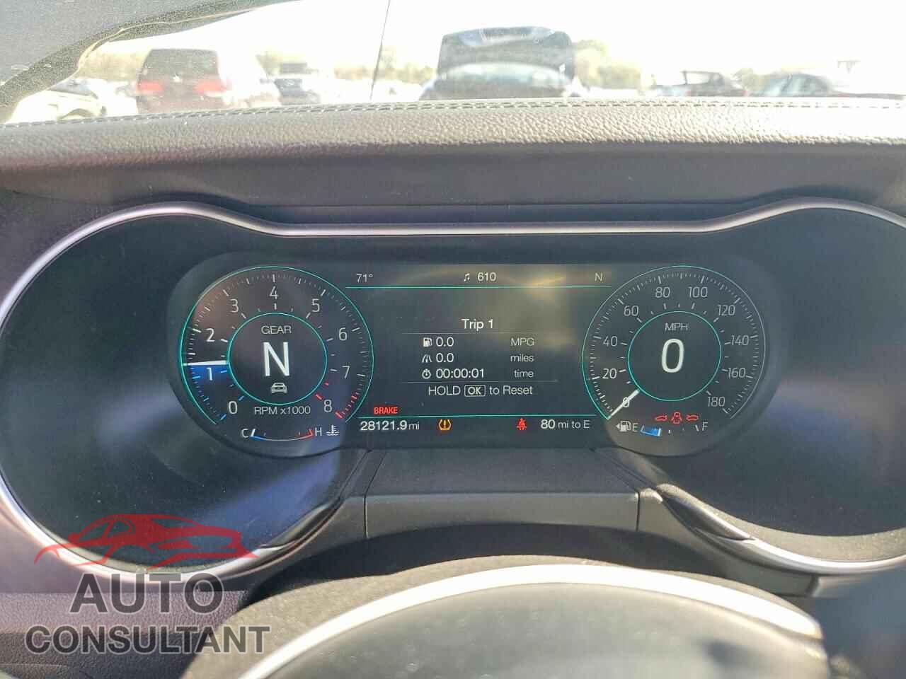 FORD MUSTANG 2019 - 1FA6P8K04K5501065
