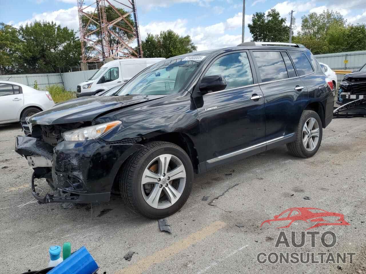 TOYOTA HIGHLANDER 2013 - 5TDDK3EH1DS258039