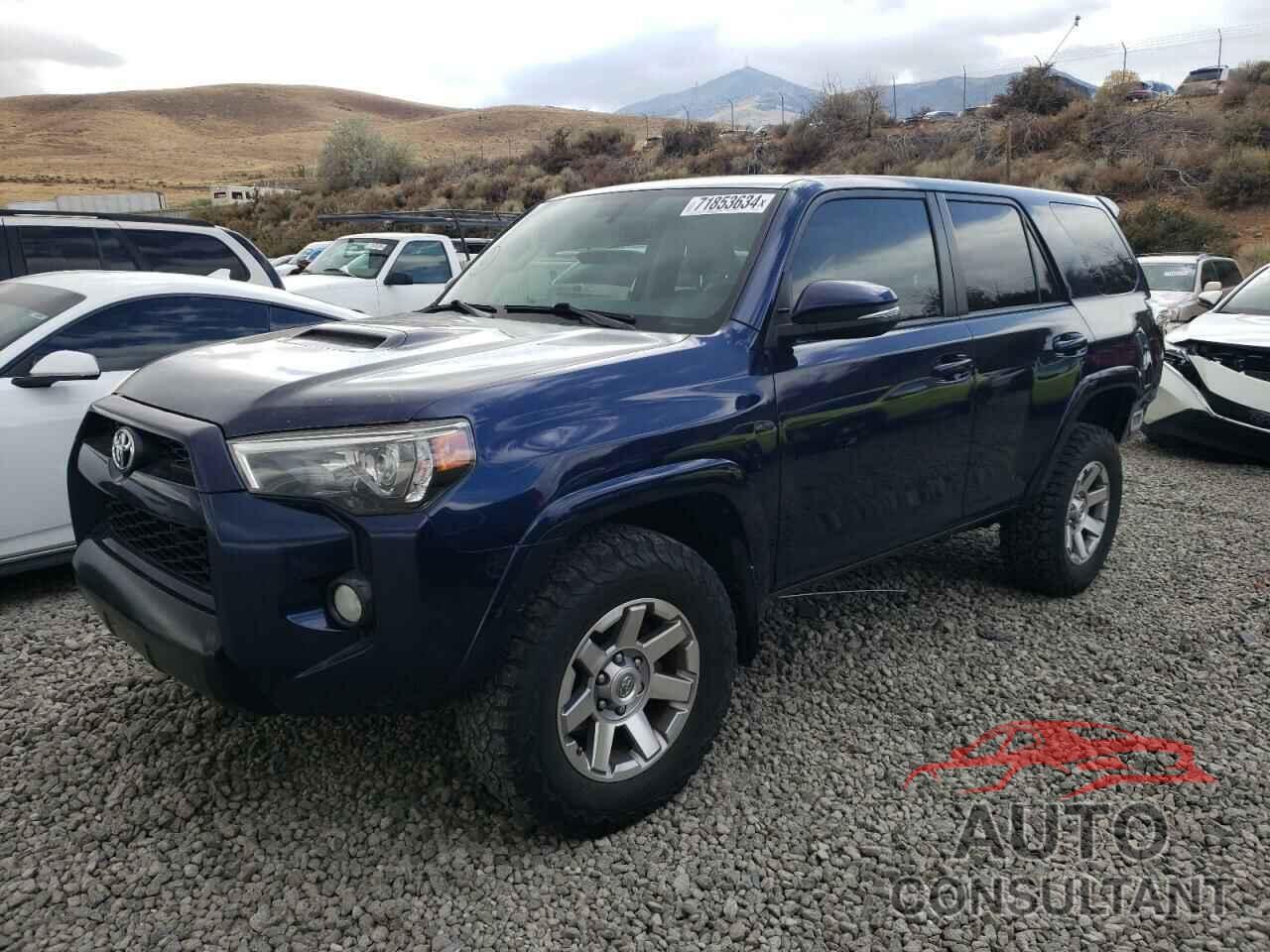 TOYOTA 4RUNNER 2016 - JTEBU5JR3G5362002