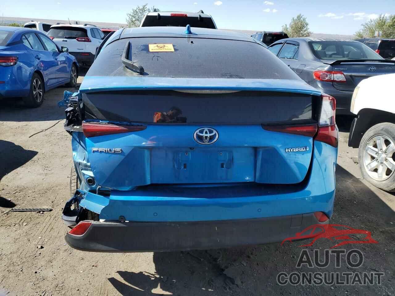 TOYOTA PRIUS 2020 - JTDKARFU7L3107201