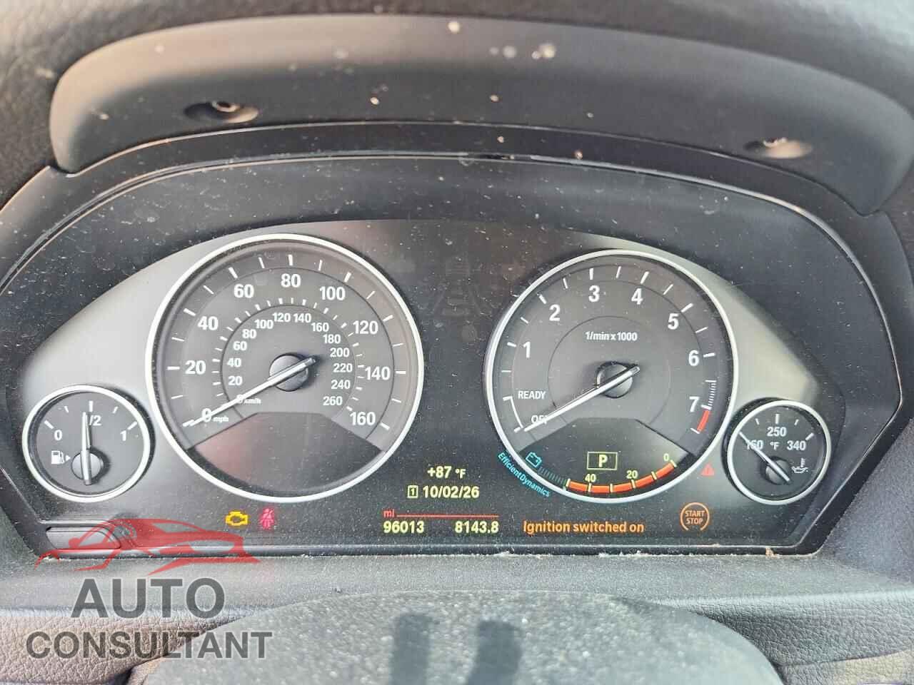 BMW 3 SERIES 2015 - WBA3B5C53FF963344